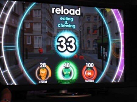 ピーマンクッキーを食べて弾丸をリロード！