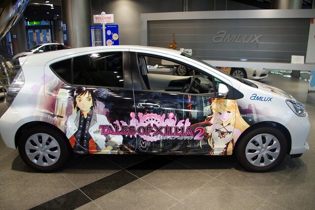 アムラックス×『テイルズ オブ エクシリア2』公式デコカーが想像を超えるかっこよさ