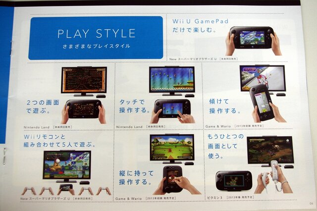 予約開始が迫ったwii U スペック 遊び方などをパンフレットでおさらい 9枚目の写真 画像 インサイド