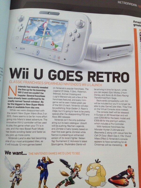 ゲームキューブタイトルはWii Uバーチャルコンソールとして提供か？海外雑誌が示唆