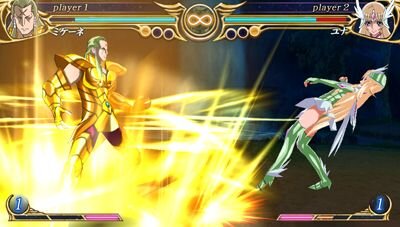 『聖闘士星矢Ω アルティメットコスモ』アーケードモードはキャラクター別にエンディングあり