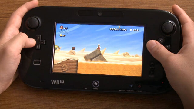 Wii Uゲームパッドでプレイも可能