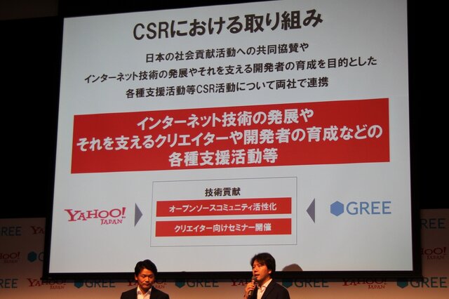 CSRについても協力