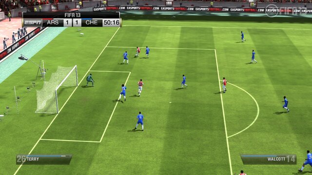 Wii U版 Fifa 13 ワールドクラスサッカー Gamepadを最大限活用したプレイを紹介 18枚目の写真 画像 インサイド