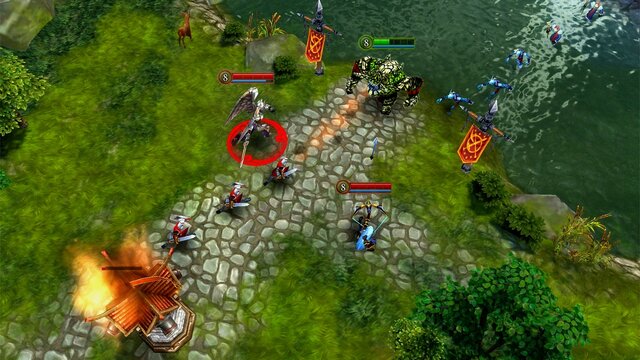 App Store初の本格MOBAタイトル『ヒーローズ・オブ・オーダー&カオス』