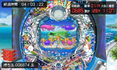 さまざまな設定も可能なフリーモード