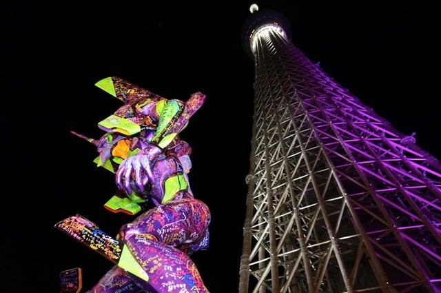 東京スカイツリーに「ヱヴァ神社」が登場