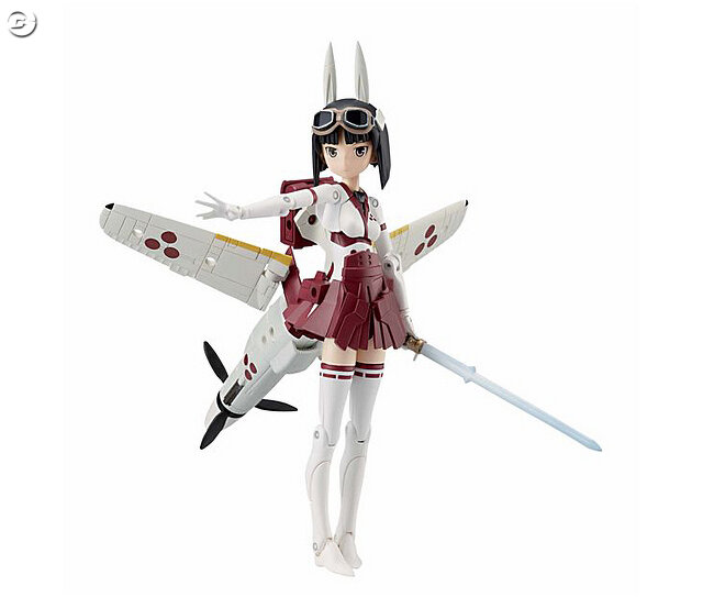 巫女風・神姫「飛鳥」、『武装神姫』第8弾フィギュア発売