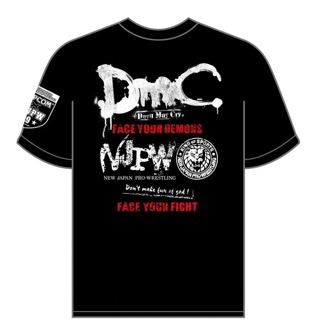 DmC×新日コラボTシャツ（バック）