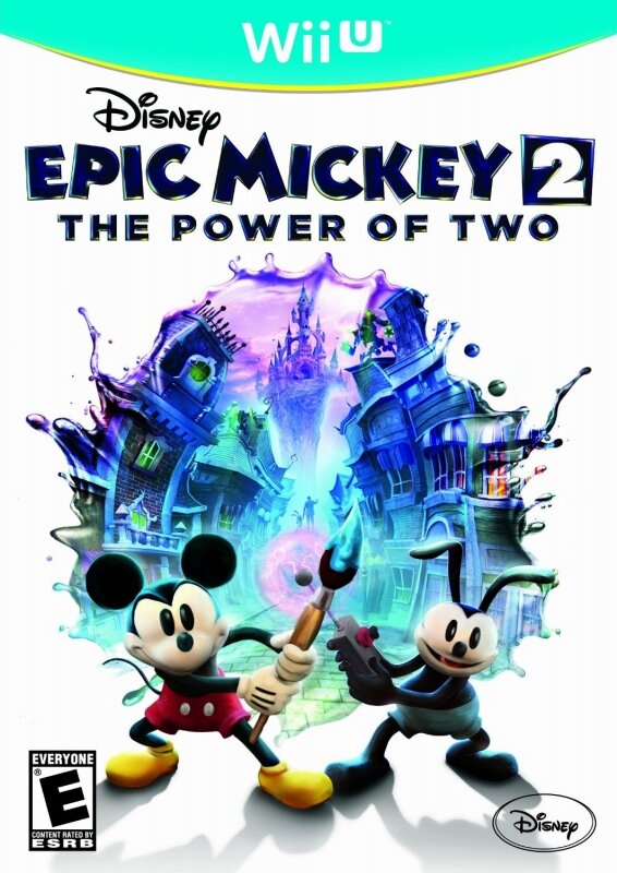Wii U版『Epic Mickey 2: The Power of Two』パッケージ