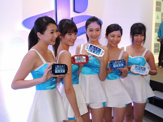 やはり台湾の女性は美しかった・・・PS Vitaの新色も公開された記者発表会の模様をフォトレポートでお届け