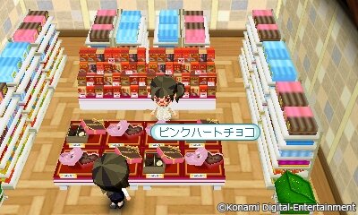 イオン バレンタインチョコ売り場