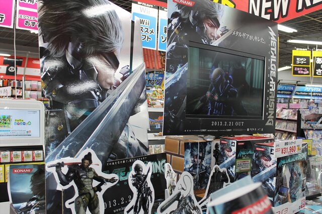 開店前から行列も！遂に発売した『METAL GEAR RISING』販売店舗の様子をお届け