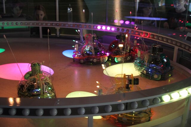 ロボット操縦を体験