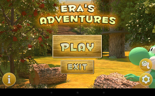 ヨッシーのそっくりさんが登場するAndroidアプリ『Era's Adventures 3D』