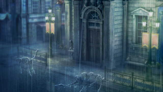 雨が振り、そこに映しだされたものは？『rain』公式サイトに変化が