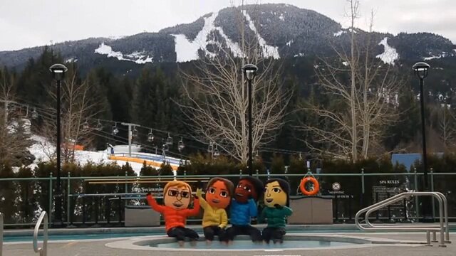 カナダに住むMii達がスキー場で過ごす楽しい1日を動画で紹介