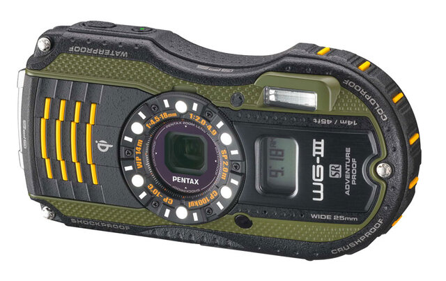 B賞：タフネスコンパクトデジカメ - PENTAX WG-3 GPS