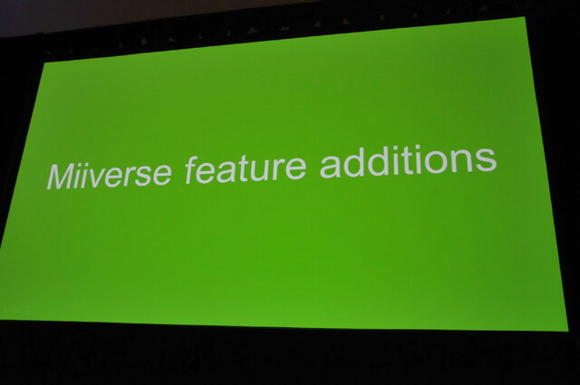 【GDC 2013】「Miiverse」がゲームに与える影響と今後・・・ウェブ版も近日登場