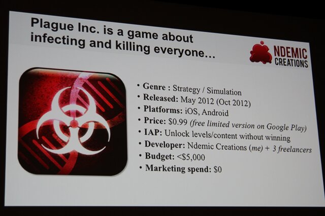 【GDC 2013】ウイルスを作り人類を滅ぼせ、『Plague Inc.』の開発を振り返る