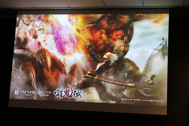 『討鬼伝』オリジナルPS Vita本体やNPCのパネルも展示、クローズド体験会フォトレポ