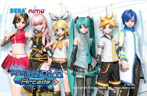 初音ミク Project DIVA Arcade　Aimeカード＆コインケース