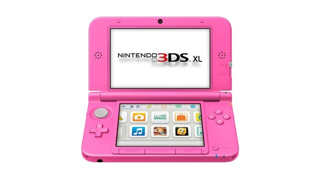 ニンテンドー3DS LL ピンク