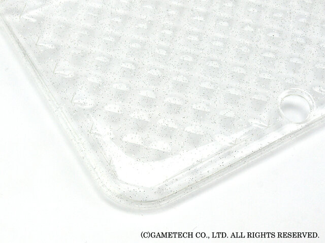 3DS LLをもっとかわいく!シルバーラメ&クリスタルカットのジュエリーカバーにソフトタイプ登場