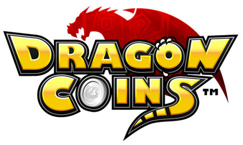 『ドラゴンコインズ』タイトルロゴ