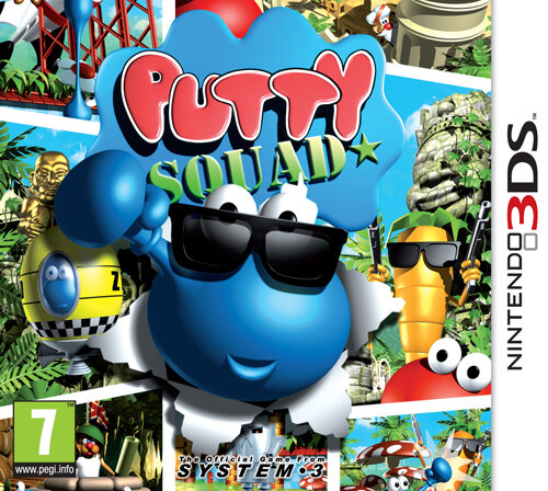 3DS版『Putty Squad』パッケージ