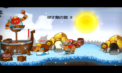 3DS新作『SWORDS & SOLDIERS 3D』配信決定 ― コミカルなキャラの本格的リアルタイムストラテジー