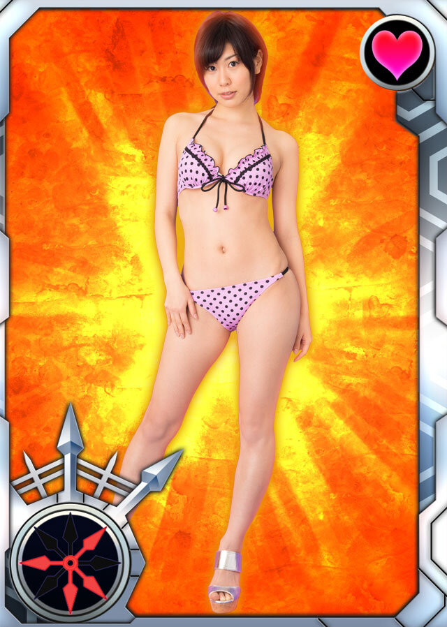 カプコン パズルカードバトル 忍者アームズ にスペシャルなグラビアアイドルが登場 3枚目の写真 画像 インサイド