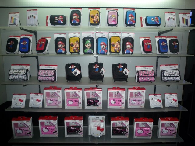 【E3 2013】マリオやキティちゃんなど、北米で発売されているポーチやタッチペンを見てみた