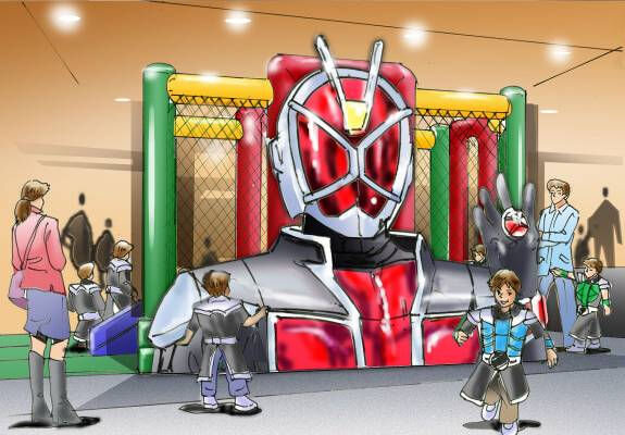 ナムコランド「仮面ライダーアクションスタジアム」が大阪、広島に6月21日オープン