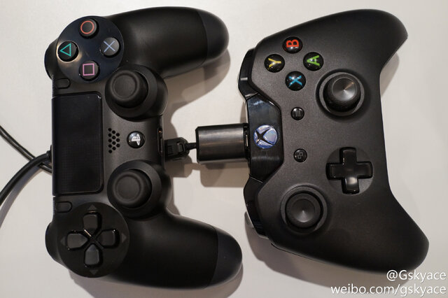 次世代機xbox Oneとps4のコントローラーサイズを比較 海外ユーザーも話題に 1枚目の写真 画像 インサイド