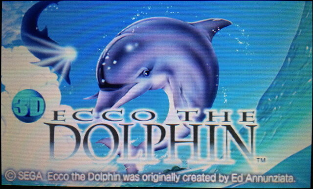 『3D エコー・ザ・ドルフィン』は、セガが6月26日から配信しているニンテンドー3DSダウンロードソフト
