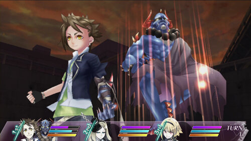 バトルシーンのMIND