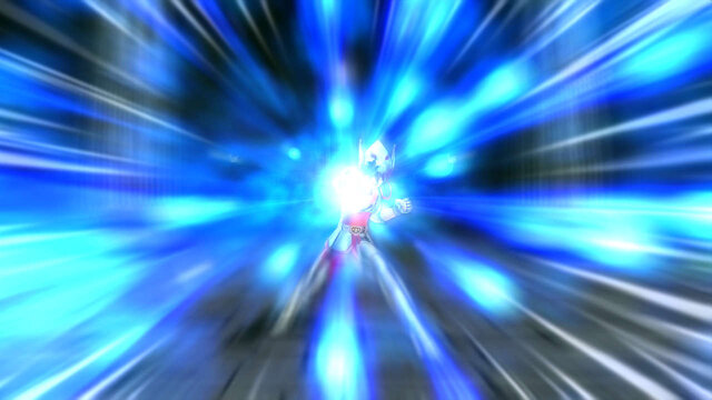 無数の流星が放たれます