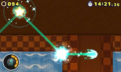 3DS版のアクションやカラーパワーが一挙公開 ─ 『ソニック ロストワールド』スノーボートで滑走するステージも