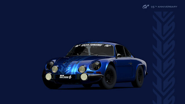 Alpine A110 1600S 15th Anniversary Edition（1972年）