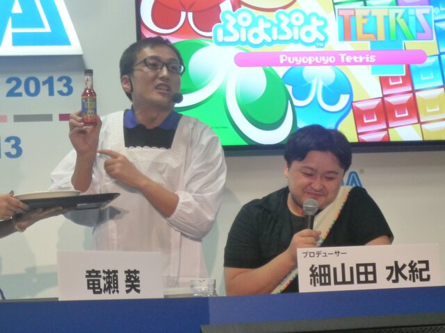 【東京ゲームショウ2013】ルルーとウイッチが『ぷよぷよテトリス』対戦プレイに挑戦！公開アフレコも盛りあがったステージレポ