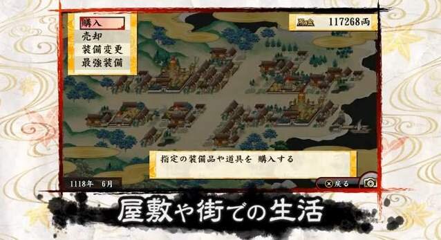 街で準備を整えましょう