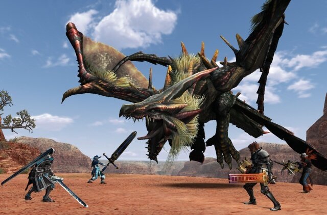 PS3版『モンスターハンター フロンティアG』先行体験テスト開始、参加者限定の武具をゲットするチャンス