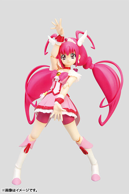 キラキラ輝く未来の光「キュアハッピー」がS.H.Figuartsに登場、キャンディも付属クル！