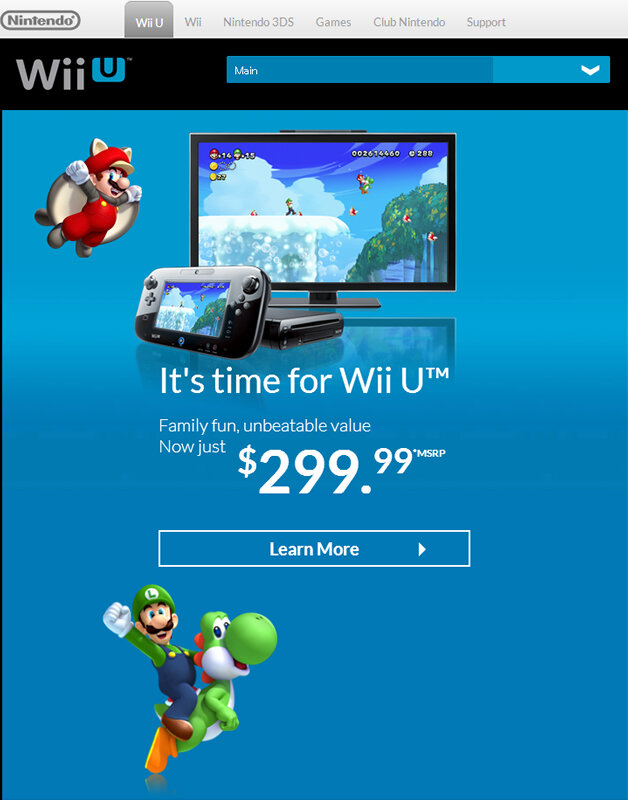 米国で『NewスーパーマリオブラザーズU』と『NewスーパールイージU』がバンドルされた「Wii Uデラックスセット」が発売 ― お値段据え置き299.99ドル