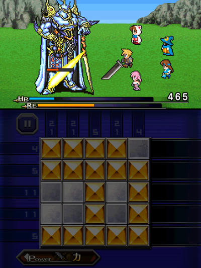 FFのイラストパズルを解きながらバトルするパズルRPG『ピクトロジカ ファイナルファンタジー』配信開始