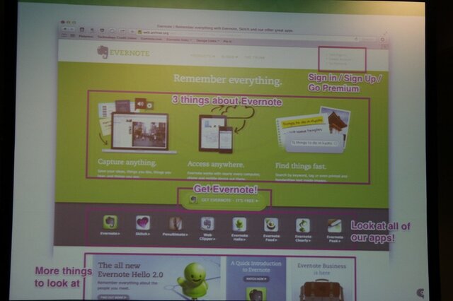 【GDC Next 2013】「すべてを記録する」Evernoteが学んだ、シンプルだけど難しい5つのレッスン