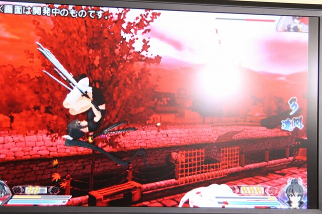 3DS『閃乱カグラ2 ―真紅―』発表！グラフィックリソースを一新し、その全てが立体視に対応 ― 協力プレイも