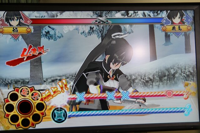 PS VitaのDL専売タイトル『デカ盛り 閃乱カグラ』発表 ― 音ゲーで、全破壊を超える「女体盛り」が解禁