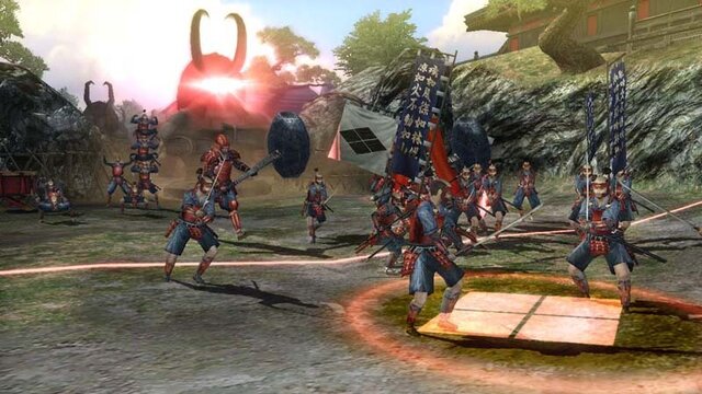 武田信玄像が背中を向けている間に接近・破壊せよ!